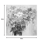 Πίνακας σε Καμβά Spino i Inart 80x3x80εκ