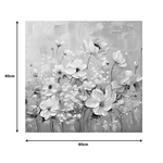 Πίνακας σε Καμβά Rozy ii Inart 80x3x80εκ