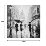 Πίνακας σε Καμβά Nightdream i Inart 100x3x100εκ