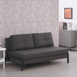 Καναπές-Κρεβάτι Hafrene Pakoworld Ανθρακί Ύφασμα 151x94x71εκ