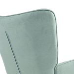 Πολυθρόνα Fluffy Pakoworld Βεραμάν Ύφασμα-Φυσικό 75x69x96εκ