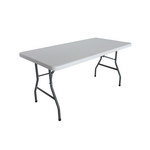 Τραπέζι Catering-Συνεδρίου Aprilia Pakoworld Λευκό Μονοκόμματη Επιφάνεια 152x76x74εκ