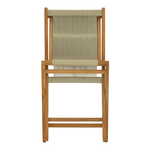 Καρέκλα Banou Pakoworld Teak Ξύλο και Σχοινί σε Φυσική Απόχρωση 51.5x58x88εκ