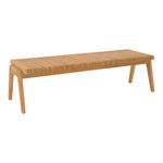 Παγκάκι jey Pakoworld Teak Ξύλο σε Φυσική Απόχρωση 150x45x40εκ