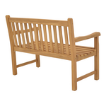 Παγκάκι nat Pakoworld Teak Ξύλο σε Φυσική Απόχρωση 120x57x96εκ