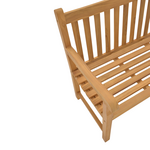 Παγκάκι nat Pakoworld Teak Ξύλο σε Φυσική Απόχρωση 120x57x96εκ