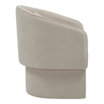 Πολυθρόνα Playmob Pakoworld Ύφασμα σε Μπεζ Απόχρωση 69x65x79εκ