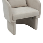 Πολυθρόνα Playmob Pakoworld Ύφασμα σε Μπεζ Απόχρωση 69x65x79εκ