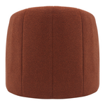 Πολυθρόνα Fassy Pakoworld Μπουκλέ Ύφασμα σε Κεραμιδί Απόχρωση 80x66x80εκ