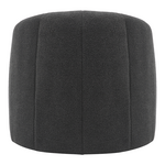 Πολυθρόνα Fassy Pakoworld Μπουκλέ Ύφασμα σε Ανθρακί Απόχρωση 80x66x80εκ