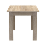 Τραπέζι Manka Pakoworld Μελαμίνη σε Sonoma Απόχρωση 110x80x77εκ