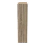 Ντουλάπα Τριφυλλη Συρόμενη με Καθρέφτη Aparador i Pakoworld Μελαμίνη σε Sonoma Απόχρωση 240x60x240εκ