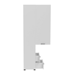 Ντουλάπα Toscana Pakoworld σε Λευκή Απόχρωση 50x42x222.5εκ