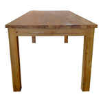 Τραπέζι Wooly Pakoworld Teak Ξύλο σε Φυσική Απόχρωση 220x90x75εκ