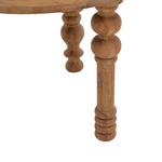 Τραπέζι Σαλονιού Kelly σετ 2τεμ Pakoworld Μασίφ Ξύλο Ακακίας Φυσικό