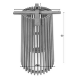 Βάση Τραπεζιού Μπαρ Galy Pakoworld Mindi Ξύλο σε Φυσική Απόχρωση Φ60x90εκ