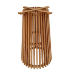 Βάση Τραπεζιού Μπαρ Galy Pakoworld Mindi Ξύλο σε Φυσική Απόχρωση Φ60x90εκ