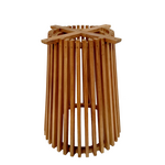 Βάση Τραπεζιού Galy Pakoworld Mindi Ξύλο σε Φυσική Απόχρωση Φ60x75εκ