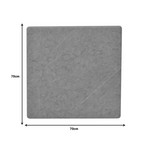 Επιφάνεια Τραπεζιού Zerbo Pakoworld σε Γκρι Απόχρωση 70x70εκ