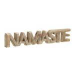 Click Διακοσμητικο Επιτραπεζιο ''namaste'' Ξυλινο Natural 54x4x10