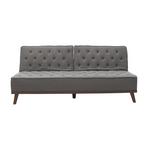 Καναπές - Κρεβάτι Marco Pakoworld 3θέσιος με Γκρι Ύφασμα 180x80x80εκ