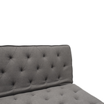 Καναπές - Κρεβάτι Marco Pakoworld 3θέσιος με Γκρι Ύφασμα 180x80x80εκ