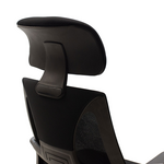 Καρέκλα Γραφείου Διευθυντή Dolphin Pakoworld με Ύφασμα Mesh Χρώμα Μαύρο