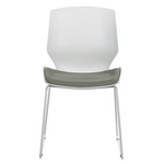 Καρέκλα Γραφείου Επισκέπτη Genuine Pakoworld pp Λευκό-Γκρι
