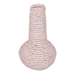Βάζο Sannery Inart Sisal σε Φυσική Απόχρωση Φ18x30εκ