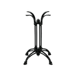 Βάση Τραπεζιού Astu Pakoworld Μεταλλική σε Μαύρη Απόχρωση 42x42x72εκ