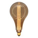 Λαμπα led Αχλαδι P165 3,5w ε27 2000k 220-240v Gold Glass Dimmable