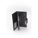 Μεγάλο Πορτοφόλι με Γλώσσα με Μαγνητικό Button