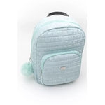 Puffer Μεταλλικό Σακίδιο με Γράμματα