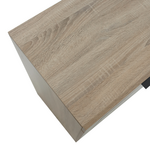 Μπουφές Doha Pakoworld σε Sonoma Απόχρωση 180x45x80.5εκ