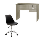 Φοιτητικό Πακέτο Επίπλων Γραφείου Sophia-Gaston ii Pakoworld σετ 2 τμχ