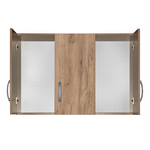 Πατάρι Ντουλάπας Zelia Pakoworld Τρίφυλλο Φυσικό mo 90x42x60εκ