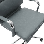 Καρέκλα Γραφείου Διευθυντή Tokyo Pakoworld pu Γκρι Antique