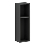 Ραφιέρα-Κομοδίνο Τοίχου Racks Pakoworld σε Γκρι Απόχρωση 20x15x65εκ