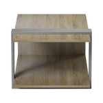 Τραπέζι Σαλονιού Masasi Pakoworld σε Sonoma-Γκρι Cement Απόχρωση 80x50x35εκ