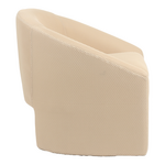 Πολυθρόνα Mordak Pakoworld Μπεζ Ύφασμα 82x72x74εκ