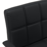 Καρέκλα Γραφείου Buleco Pakoworld pu σε Μαύρη Απόχρωση 56x46x74-86εκ