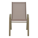 Πολυθρόνα Calan Pakoworld Μέταλλο σε Σαμπανιζέ Απόχρωση 55x75x90 εκ