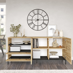 Μπουφές Evaluate Pakoworld Sonoma-Wenge 170x46.5x75.5εκ