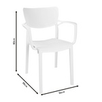 Πολυθρόνα Frontline Pakoworld pp Ανθρακί