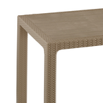 Τραπέζι Explore Pakoworld με uv Protection pp Cappucino 150x90x73.5εκ