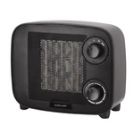Αεροθερμο Κεραμικο Vintage 1500w Γραφιτης