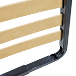 Σομιές Μεταλλικός με 13 Ανατομικές Τάβλες 92x190x5εκ