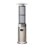 Θερμαστρα Υγραεριου Κυκλικη 1,80m 11kw Inox (Stainless Steel)