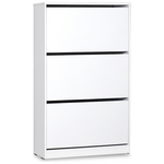 Παπουτσοθήκη Ανακλινόμενη Step 18 Ζεύγων Pakoworld σε Χρώμα Λευκό 73x26x119εκ