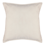 Μαξιλάρι Διακοσμητικό Glober Pakoworld Ύφασμα σε Ιβουάρ Απόχρωση 45x45εκ